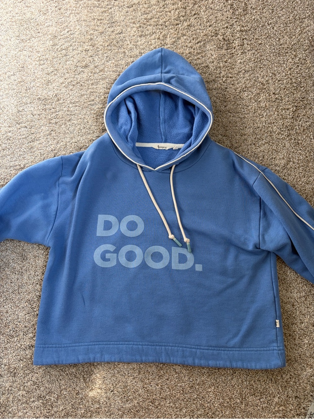 cotopaxi Blue Fleece Pullover Hoodie